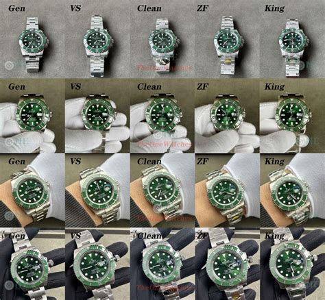 Submariner 116610LV，comprehensive comparison of GEN, VS, 